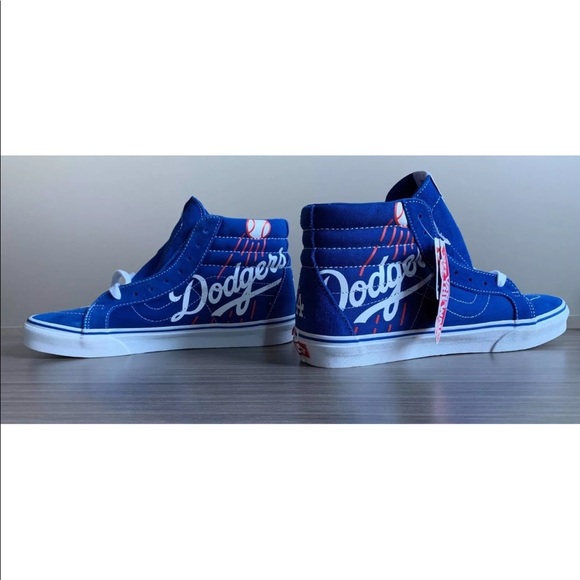 Vans Men’s Sk8-Hi Reissue MLB LA Dodgers - Picture 6 of 8
